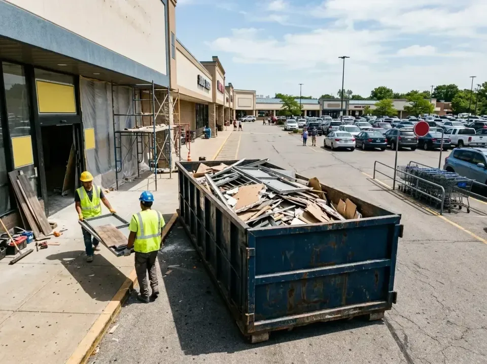 retail-store-renovation-debris-003 — frequently asked questions, Roll-off Dumpster Rentals in Coopersburg, PA